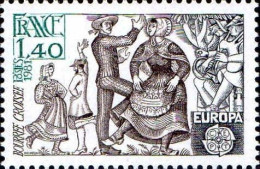 France Poste N** Yv:2138 Mi:2259 Europa Cept Bourrée Croisée - Unused Stamps