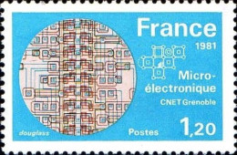 France Poste N** Yv:2126 Mi:2245 Micro-électronique CNET - Unused Stamps