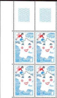 France Poste N** Yv:2125 Mi:2250 L'eau (4x Coin De Feuil) - Unused Stamps