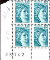 France Poste N** Yv:2123b Sabine De David (CoinF 4x) - Unused Stamps