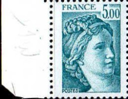 France Poste N** Yv:2123b Mi:2240z Sabine De David Bord De Feuille - Unused Stamps