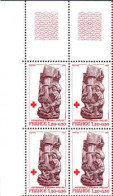 France Poste N** Yv:2116 Mi:2231A Cathédrale D'Amiens Stalles (Bloc De 4 Coin De Feuille) - Unused Stamps