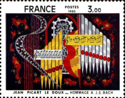 France Poste N** Yv:2107 Mi:2220 Jean-Pierre Le Doux Hommage à Bach - Ongebruikt