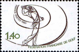 France Poste N** Yv:2105 Mi:2225 Fédération Française De Golf - Neufs