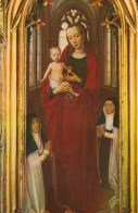(Bruges. Hôpital Saint-Jean)   Châsse De Ste-Ursule. La Vierge Et L'Enfant. - Schilderijen, Gebrandschilderd Glas En Beeldjes