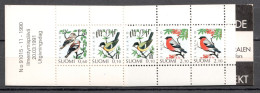 Finland 1991 Finlandia / Birds Booklet MNH Vögel Carnet Aves Oiseaux Uccelli / Mo26  3-31 - Autres & Non Classés
