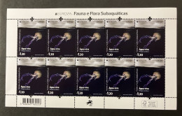 Portugal 2024 - Europa Underwater Life. Madeira Mini-sheet 10 Stamps MNH - Neufs