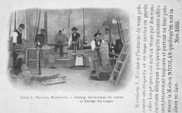 MANDELIEU-la-Napoule (Alpes-Maritimes) - Usine L. Nicolas, Affutage Des Lames Et Raclage Des Lièges (LIRE TEXTE à Droite - Autres & Non Classés