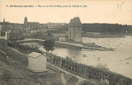 35 - Saint Servan Sur Mer - Vue Sur Le Port St-Père, Prise Du Fort De La Cité - CPA - Voir Scans Recto-Verso - Saint Servan