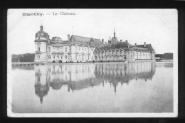 60 - Chantilly - Le Château - Carte Vierge - Chantilly