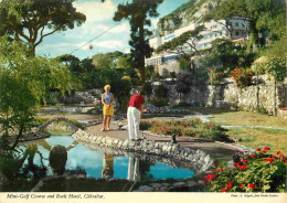 Gibraltar - Mini-Golf Course And Rock Hôtel - CPM - Voir Scans Recto-Verso - Gibraltar