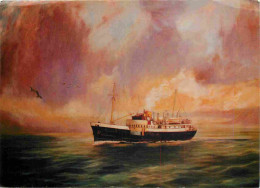 Bateaux - Paquebots - MV Earl Of Zetland - From An Original Painting By W A Smith - Art Peinture - CPM - Voir Scans Rect - Passagiersschepen