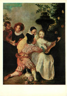 Art - Peinture - Antoine Watteau - Le Conteur - CPM - Voir Scans Recto-Verso - Malerei & Gemälde