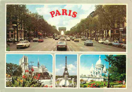 Automobiles - Paris - Multivues - CPM - Voir Scans Recto-Verso - Turismo
