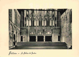 86 - Poitiers - Intérieur Du Palais De Justice - Mention Photographie Véritable - Carte Dentelée - CPSM Grand Format - C - Poitiers