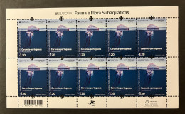 Portugal 2024 - Europa Underwater Life. Azores Mini-sheet 10 Stamps MNH - Neufs