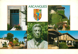 64 - Arcangues - Multivues - Sculpture Représentant Luis Mariano - Blasons - Carte Neuve - CPM - Voir Scans Recto-Verso - Andere & Zonder Classificatie