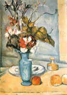 Art - Peinture - Paul Cézanne - Le Vase Bleu - Flamme Postale - CPM - Voir Scans Recto-Verso - Malerei & Gemälde