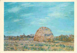 Art - Peinture - Alfred Sisley - Une Meule Au Bord Du Loing - Carte De La Loterie Nationale - CPM - Voir Scans Recto-Ver - Malerei & Gemälde