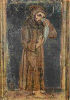 Art - Peinture Religieuse - Santuario Francescano Del Presepio - Greccio Rieti - Vrai Portrait De Saint François - Carte - Paintings, Stained Glasses & Statues