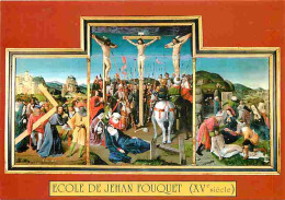 Art - Peinture Religieuse - Château De Loches - Dans Les Logis Royaux - Triptyque Du 15e Siècle - Ecole De Jehan Fouquet - Paintings, Stained Glasses & Statues