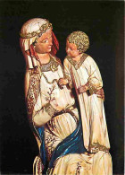 Art - Art Religieux - Gottesmutter Elfensbein - Vierge En Ivoire - CPM - Voir Scans Recto-Verso - Schilderijen, Gebrandschilderd Glas En Beeldjes