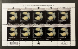 Portugal 2024 - Europa Underwater Life. Portugal Mini-sheet 10 Stamps MNH - Unused Stamps