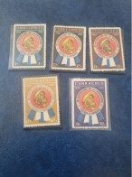 CUBA  NEUF  1962   ANIVERSARIO  DEL  TRIUNFO  DE  LA  REVOLUCION  //  PARFAIT  ETAT  //  Sans Gomme - Unused Stamps
