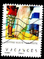 France Poste AA Obl Yv:1746 Mi:7365 Vacances Trois Garçons (Lign.Ondulées) - Oblitérés