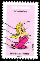 France Poste AA Obl Yv:1734 Mi:7347 Bonemine (Lign.Ondulées) - Usati