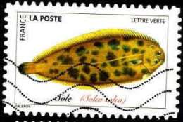 France Poste AA Obl Yv:1689 Mi:7268 Sole Solea Solea (Lign.Ondulées) - Used Stamps