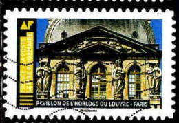 France Poste AA Obl Yv:1676 Mi:7252 Pavillon De L'Horloge Du Louvre Paris (Lign.Ondulées) - Used Stamps