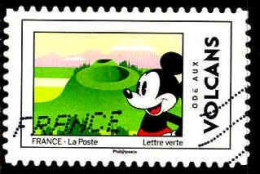 France Poste AA Obl Yv:1589 Mi: Ode Aux Volcans (Obl.mécanique) - Used Stamps