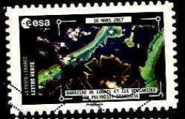 France Poste AA Obl Yv:1581 Mi:7029 Esa Barrière De Corail Polynésie (Lign.Ondulées) - Used Stamps