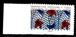France Poste AA N** Yv:1660A Mi:7231II Inspiration Africaine Tissu Bord De Feuille - Unused Stamps