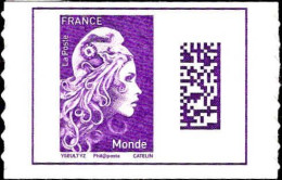 France Poste AA N** Yv:1604 Mi:7087IBy Marianne L'engagée Flash Yseultyz Catelin - Unused Stamps