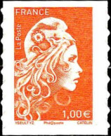 France Poste AA N** Yv:1600 Mi:7085yB Marianne L'engagée Phil@poste - Unused Stamps