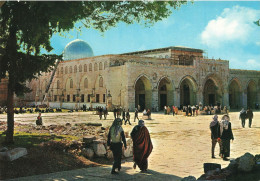 ISRAEL - Jérusalem - Mosque Of Aksa - Animé - Colorisé - Carte Postale - Israel