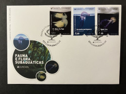 Portugal 2024 - Europa Underwater Life. Portugal, Azores Madeira Set Stamps FDC - Ungebraucht