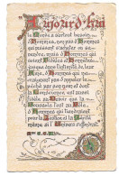 Delcampe - Ellen Gould White - Aujourd'hui - Enluminures - Boussole - Poème - Pensée Philosophique - Philosophie