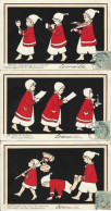 Tuck Raphael & Fils Ltd. Série 528 . Enfants - ( 3 Cartes ). - Tuck, Raphael