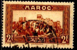 Maroc (Prot.Fr) Poste Obl Yv:145 Mi:112 Ouarzazate Kasbah De Sidi Madani El Glaoui (TB Cachet Rond) - Gebruikt