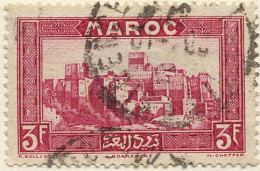 Maroc (Prot.Fr) Poste Obl Yv:146 Mi:113 Ouarzazate Kasbah De Sidi Madani El Glaoui (Beau Cachet Rond) - Used Stamps