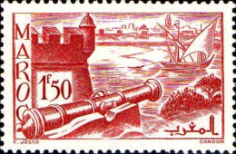 Maroc (Prot.Fr) Poste N** Yv:186 Mi:162 Salé Fort Des Oudaïas - Unused Stamps