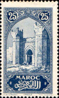 Maroc (Prot.Fr) Poste N** Yv:106 Mi:58 Chella Porte - Unused Stamps