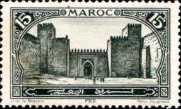 Maroc (Prot.Fr) Poste N** Yv:103 Mi:55 Fez Bab-Segma - Unused Stamps