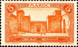 Maroc (Prot.Fr) Poste N** Yv:101 Mi:53 Fez Bab-Segma - Neufs