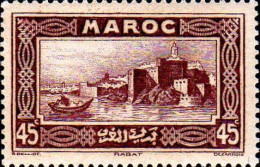 Maroc (Prot.Fr) Poste N* Yv:138 Mi:103 Rabat Kasbah Des Oudaïas (sans Gomme) - Ungebraucht