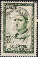 Maroc Poste Obl Yv: 366 Mi 412 Mohammed V (TB Cachet Rond) - Maroc (1956-...)