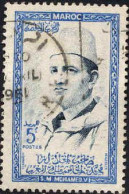 Maroc Poste Obl Yv: 362 Mi:408 Mohammed V (Beau Cachet Rond) - Maroc (1956-...)